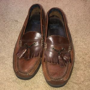 Leather Dockers brown shoes